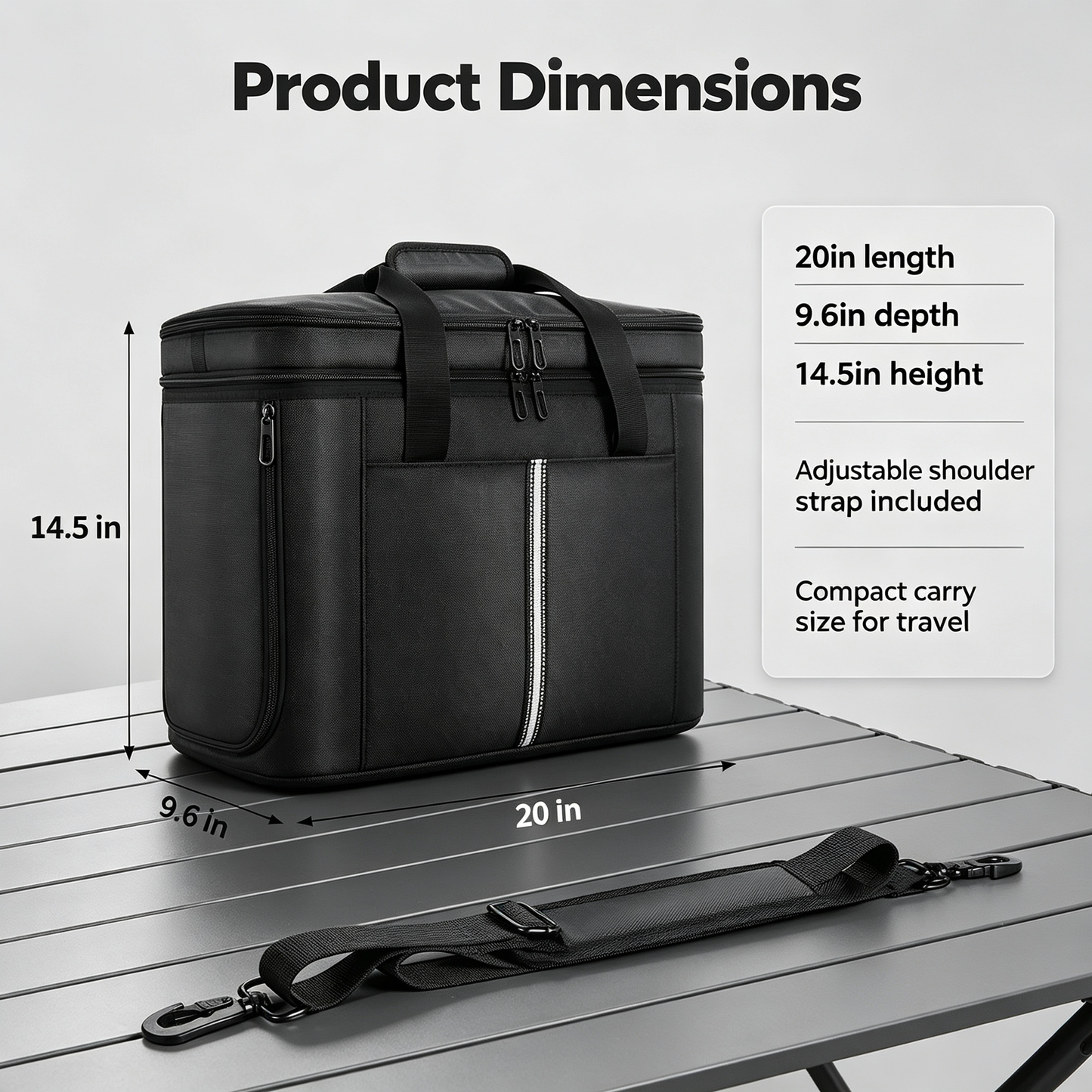 Portable Power Station Carry Bag