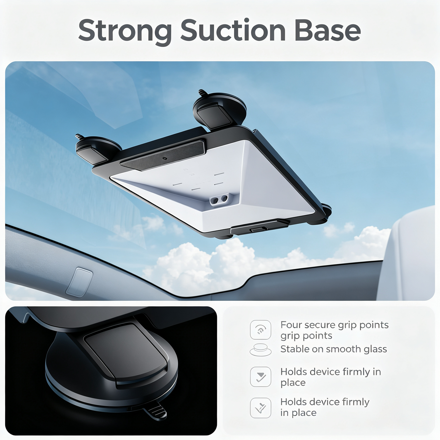 Car Window Suction Mount for Mini Antenna
