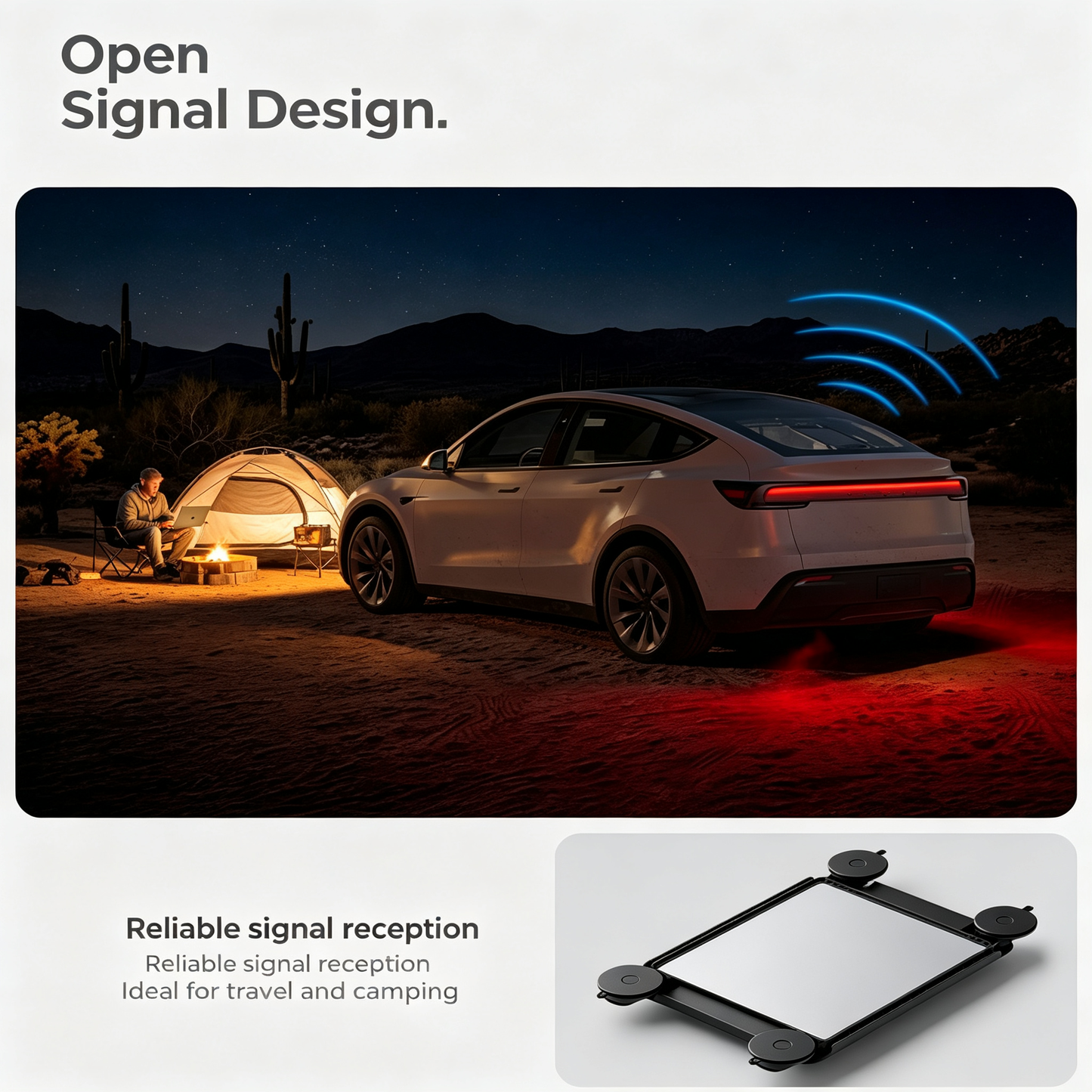 Car Window Suction Mount for Mini Antenna