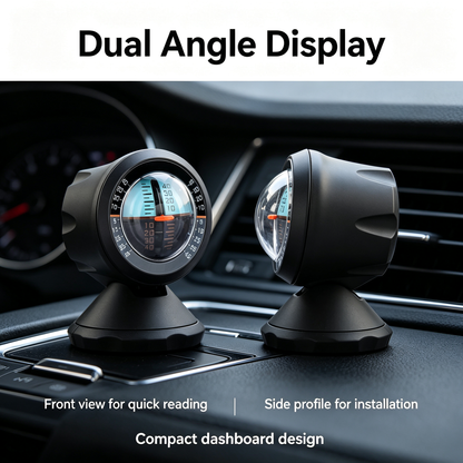 Car Inclinometer Tilt Gauge