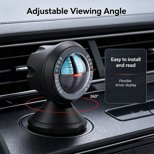 Car Inclinometer Tilt Gauge