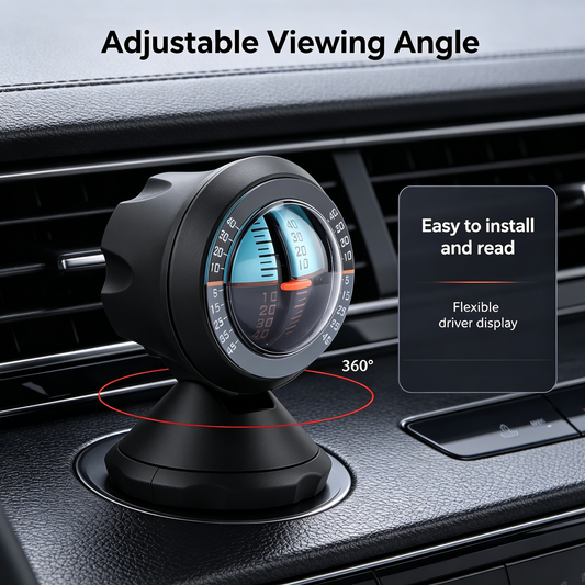 Car Inclinometer Tilt Gauge
