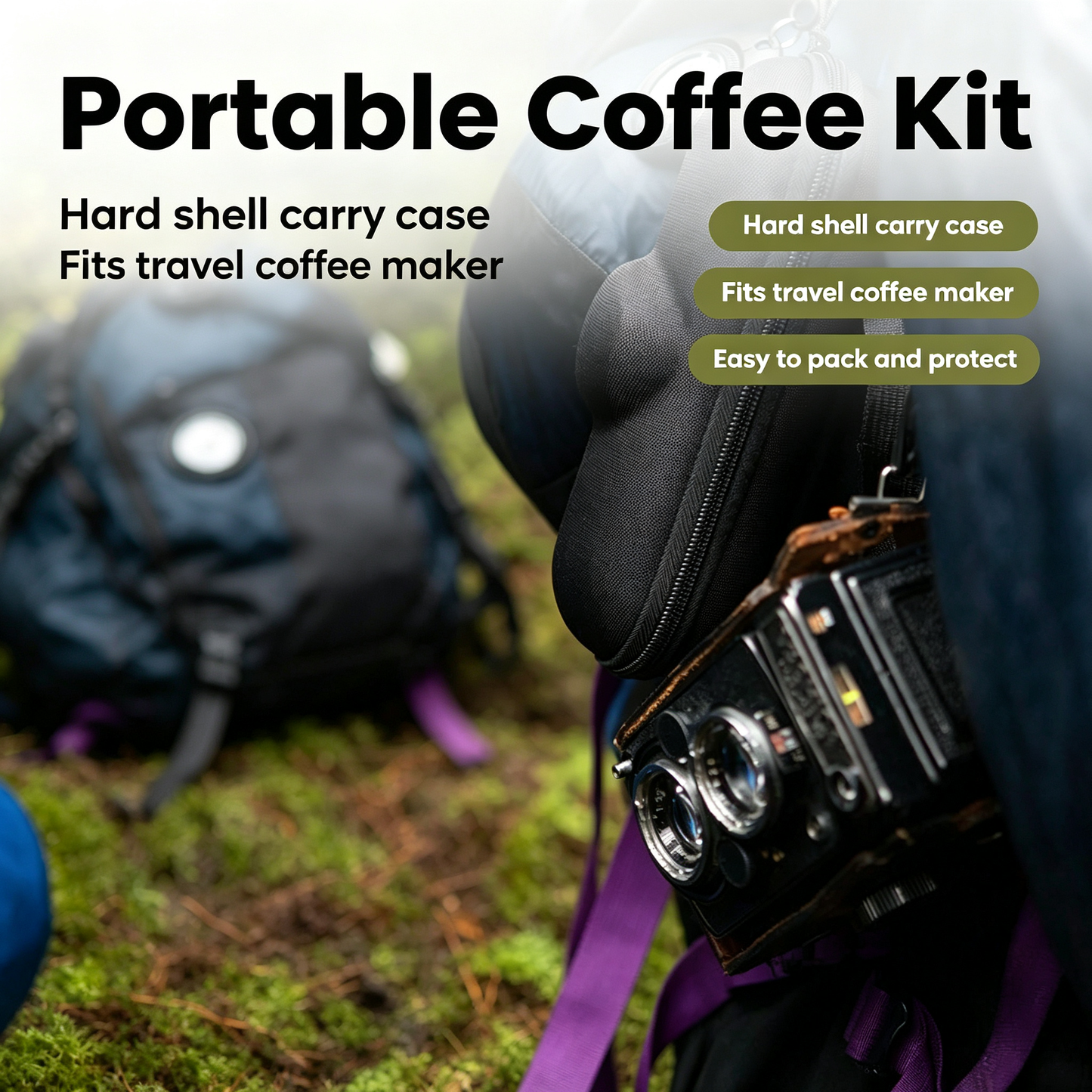 Portable Coffee Maker Carry Case