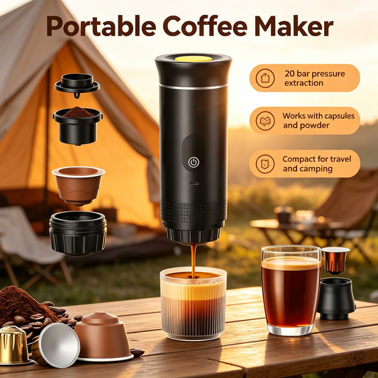 3-in-1 Portable Coffee Maker
