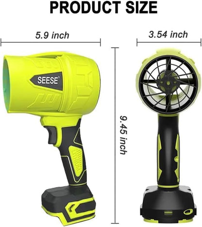21V Turbo Cordless Leaf Blower – 150 MPH / 600 CFM, 4.0Ah Handheld Blower