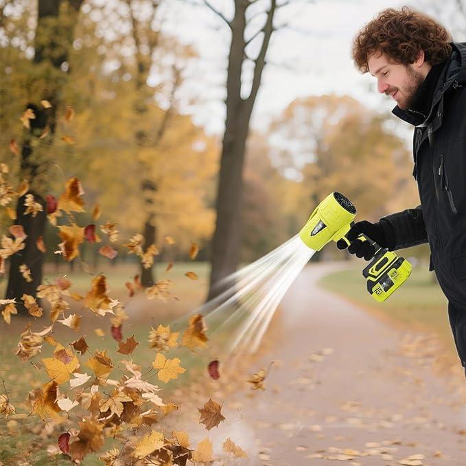 21V Turbo Cordless Leaf Blower – 150 MPH / 600 CFM, 4.0Ah Handheld Blower